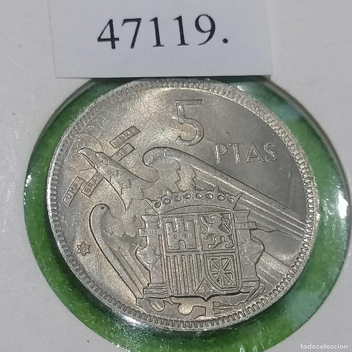 Monedas Franco: Espa&ntilde;a 5 pesetas 1957 67 , Franco