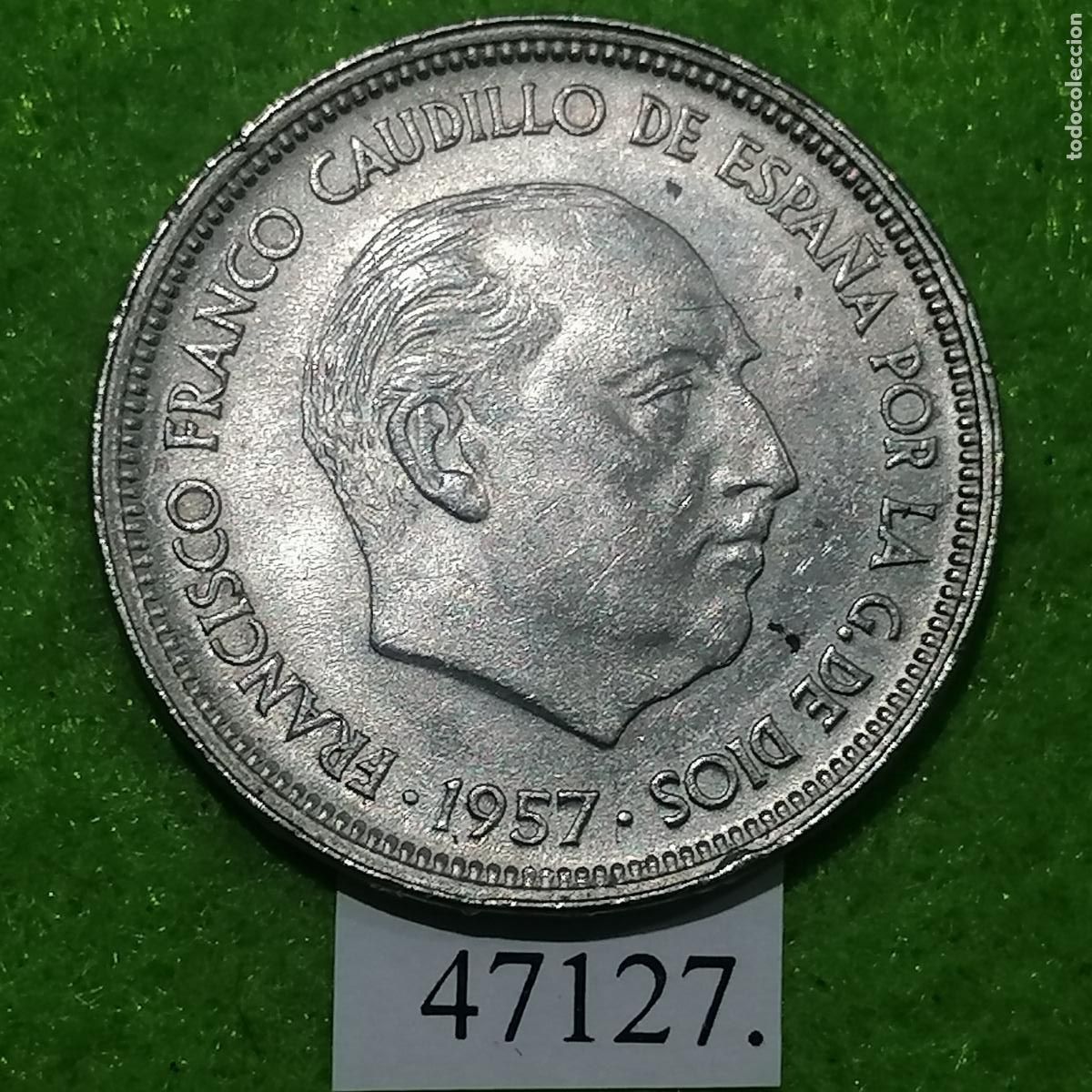Monedas Franco: Espa&ntilde;a 50 pesetas 1957 58, Franco