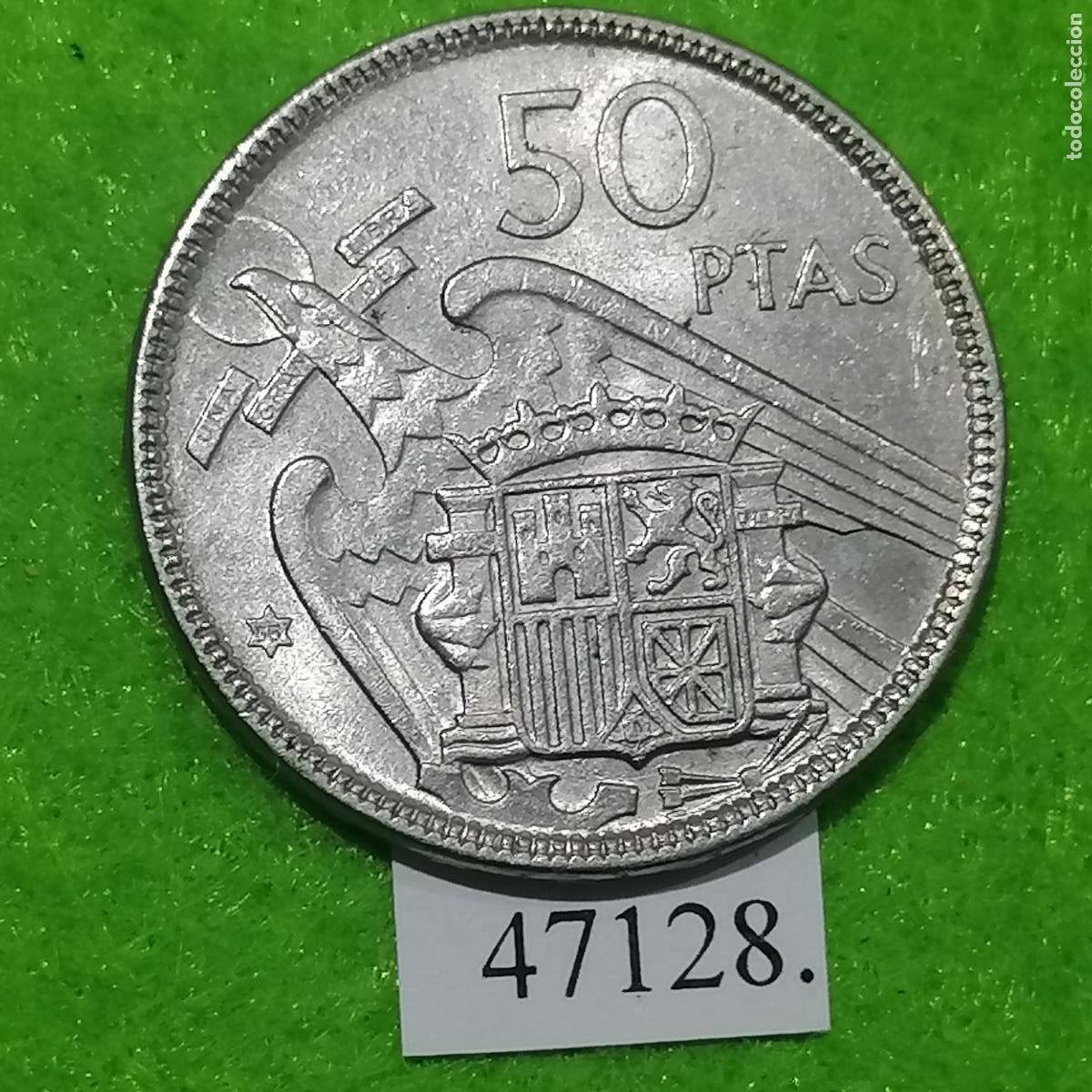 Monedas Franco: Espa&ntilde;a 50 pesetas 1957 58, Franco
