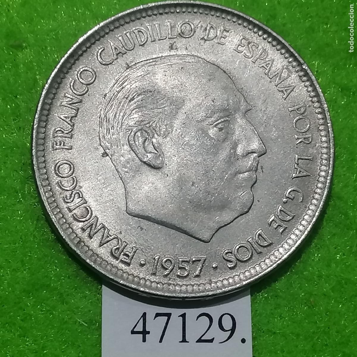 Monedas Franco: Espa&ntilde;a 50 pesetas 1957 58, Franco
