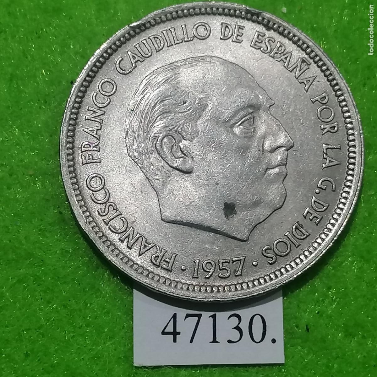 Monedas Franco: Espa&ntilde;a 50 pesetas 1957 58, Franco
