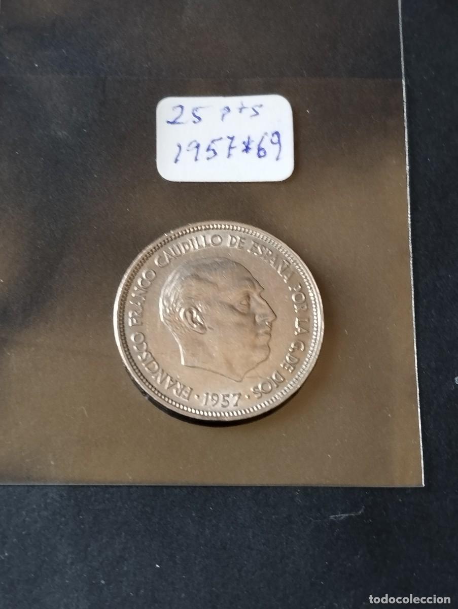 Monedas Franco: MONEDA DE 25 PESETAS 1957 / 69 LA DE LA FOTO MIRA TODOS MIS LOTES DE MONEDAS