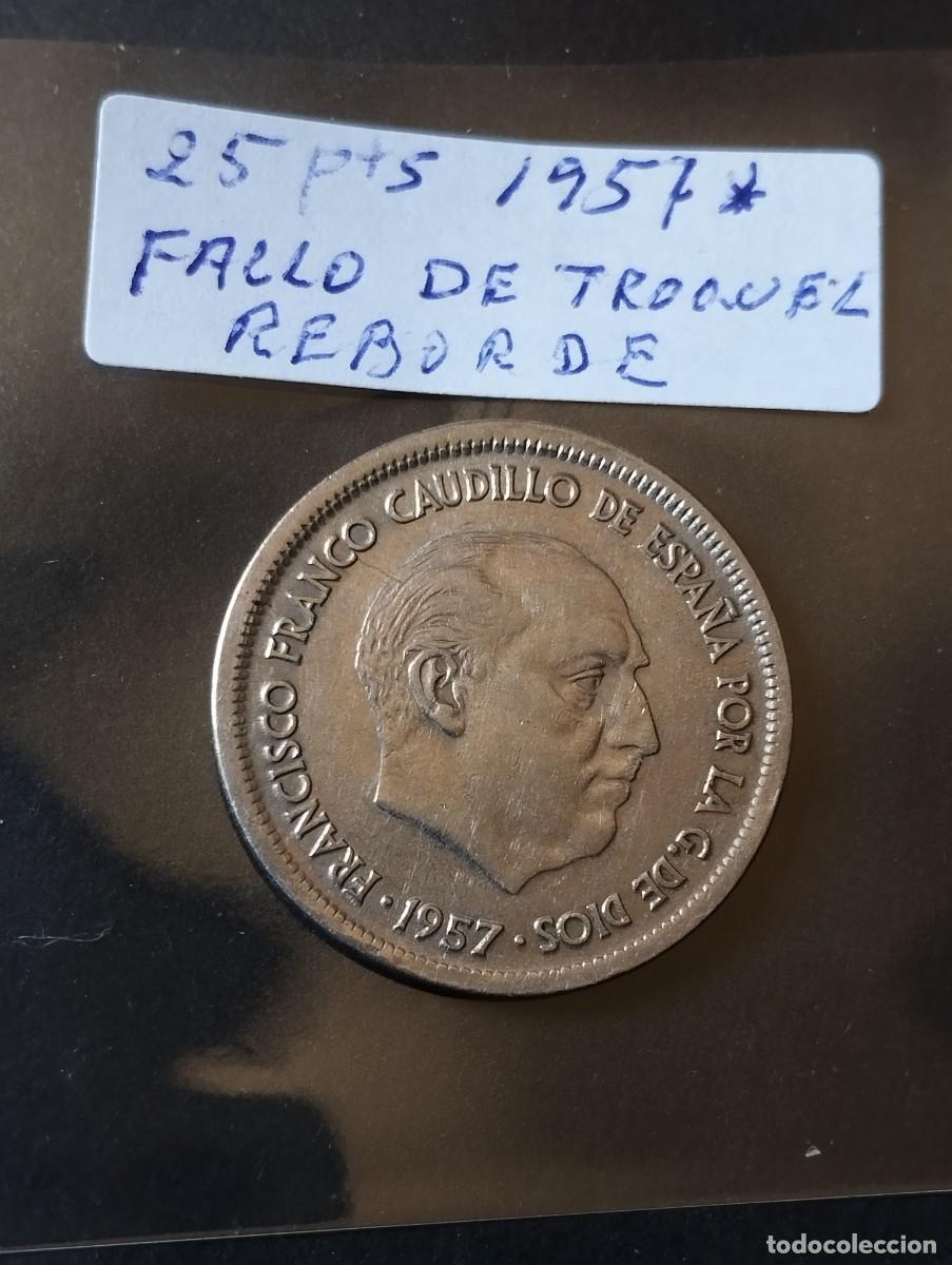 Monedas Franco: MONEDA DE 25 PESETAS 1957 LA DE LA FOTO MIRA TODOS MIS LOTES DE MONEDAS