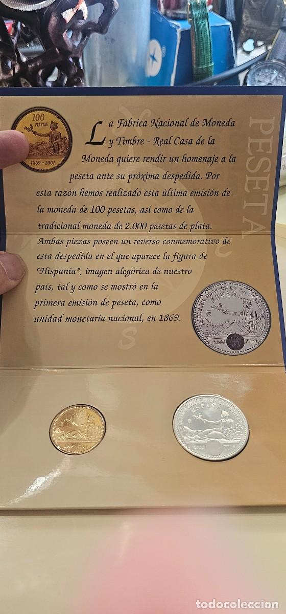 Monedas Franco: FNMT &uacute;ltima emisi&oacute;n de la peseta 2001