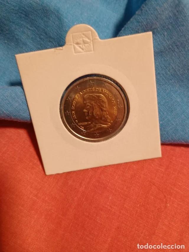 Monedas Franco: M&oacute;naco 2 euros 2012 Lucien I. 500 aniversario de la soberan&iacute;a SC