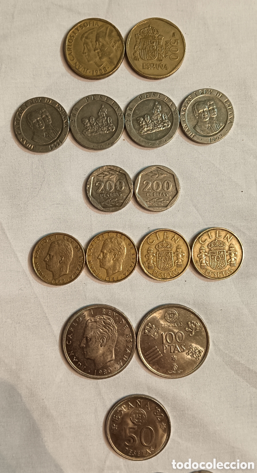 Monedas Franco: LOTE DE MONEDAS ESPA&Ntilde;OLAS - Foto 2
