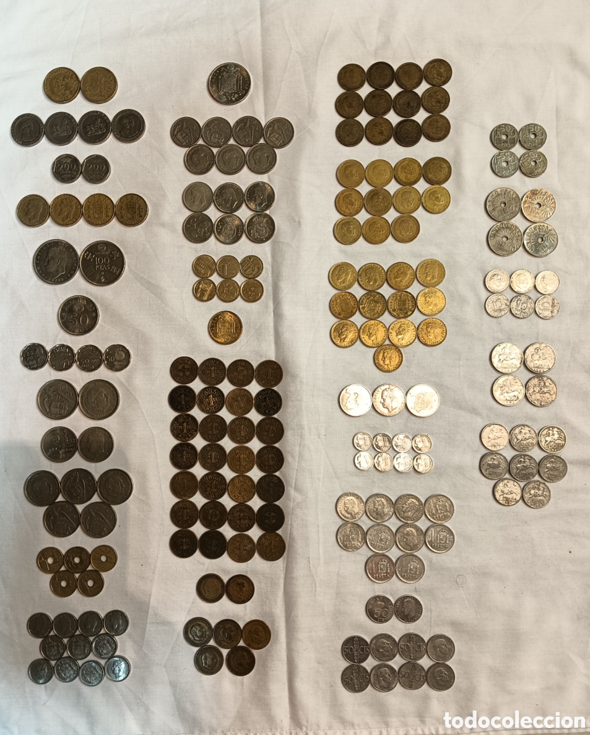 Monedas Franco: LOTE DE MONEDAS ESPA&Ntilde;OLAS - Foto 1