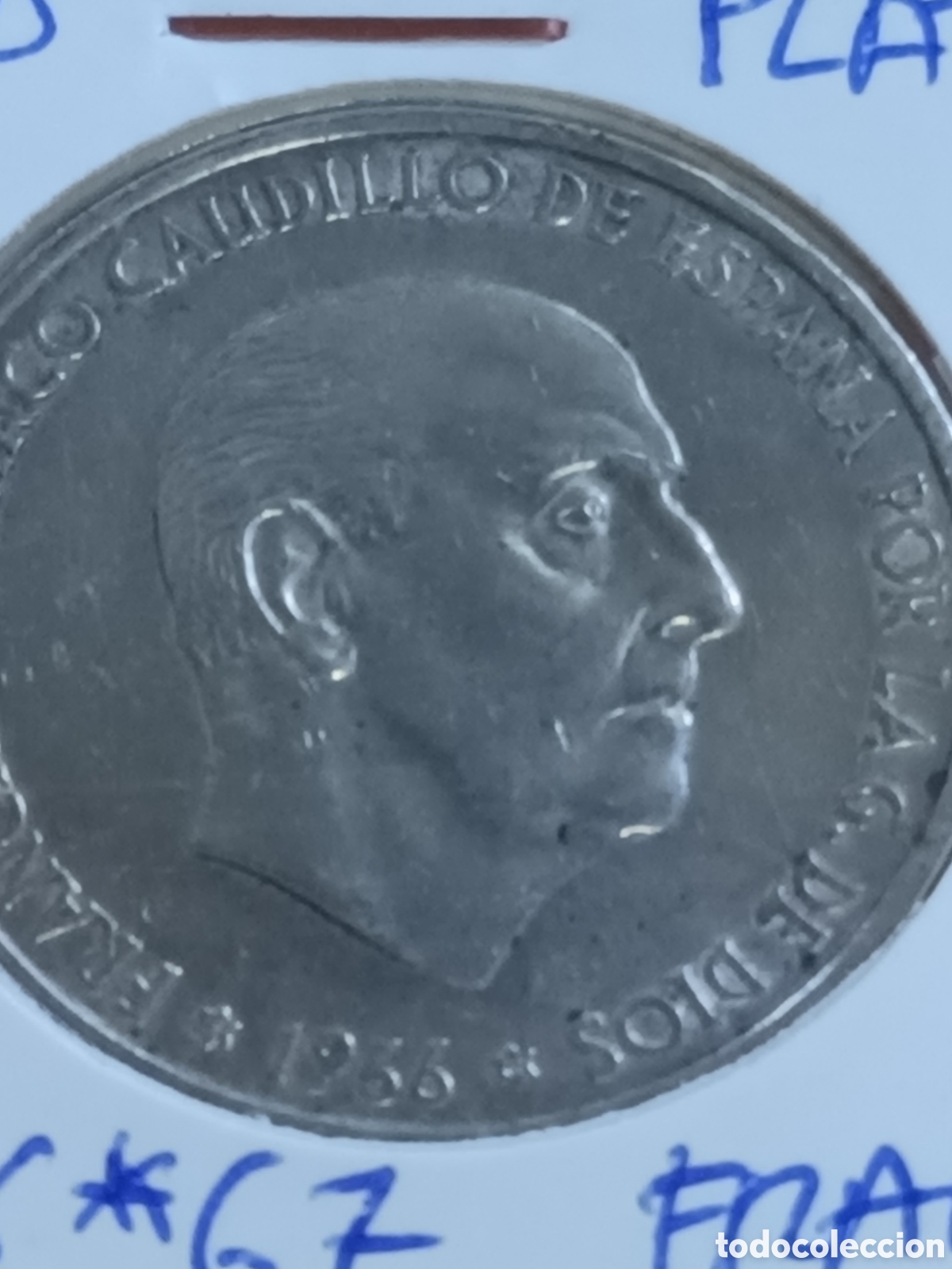 Monedas Franco: MONEDA DE 100 PESETAS DE PLATA A&Ntilde;O 1966*67 ESTADO ESPA&Ntilde;OL
