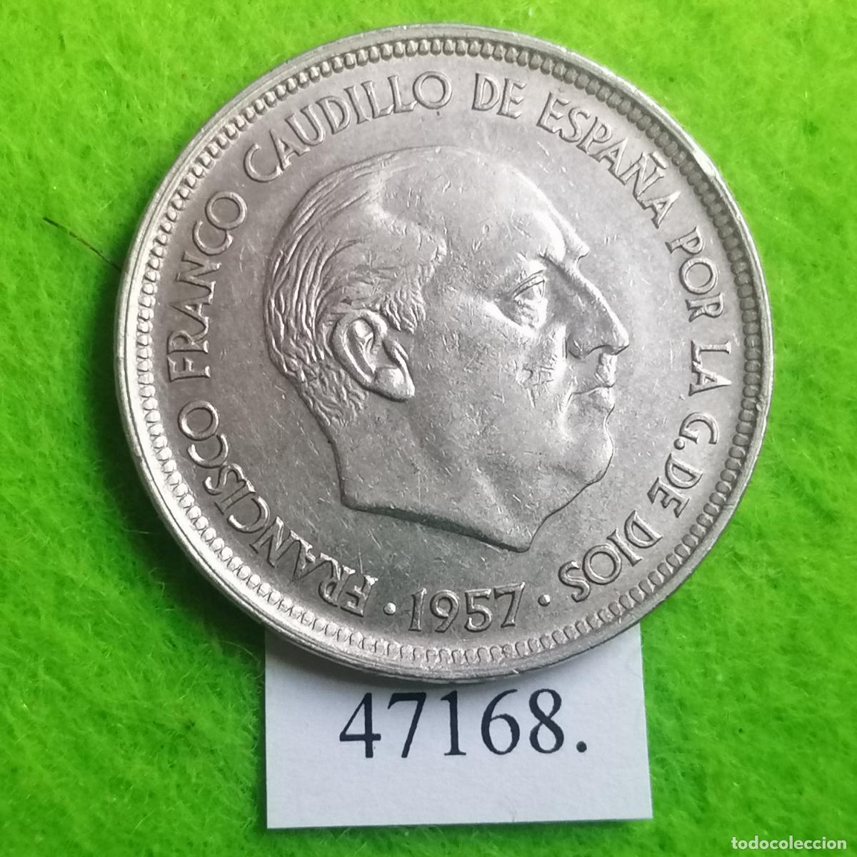 Monedas Franco: Espa&ntilde;a 50 pesetas 1957 58, Franco