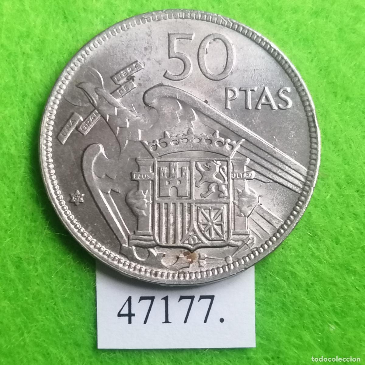 Monedas Franco: Espa&ntilde;a 50 pesetas 1957 67, Franco