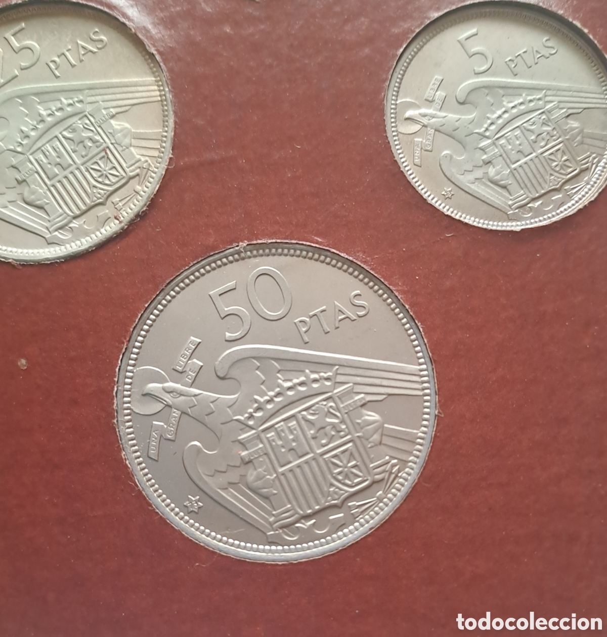 Monedas Franco: Espa&ntilde;a cartera Fnmt 1973 - Foto 3