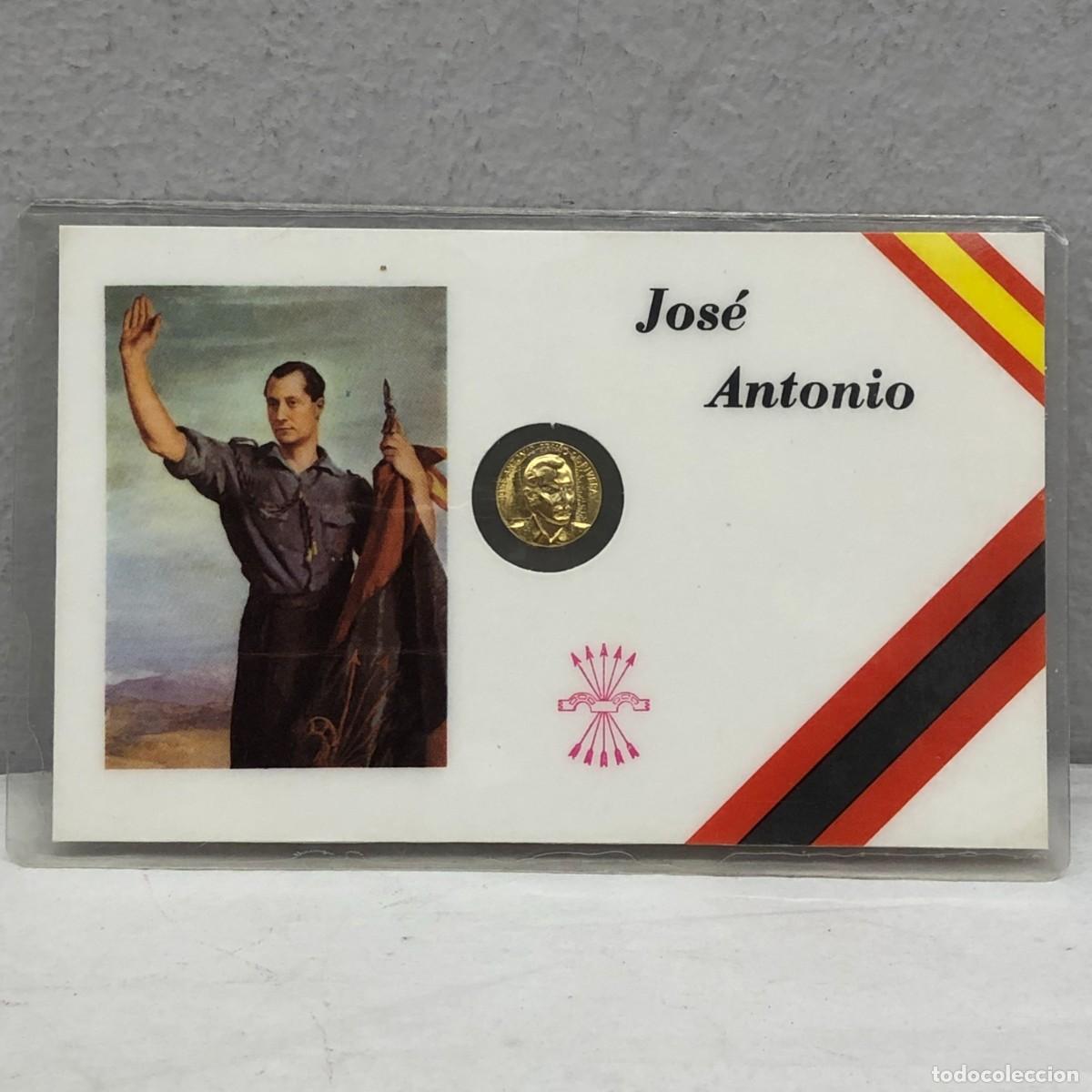 Monedas Franco: MONEDA - MEDALLA - JOSE ANTONIO PRIMO DE RIVERA Y SAENZ DE HEREDIA - 1936 - BA&Ntilde;ADO DE ORO? / 1302