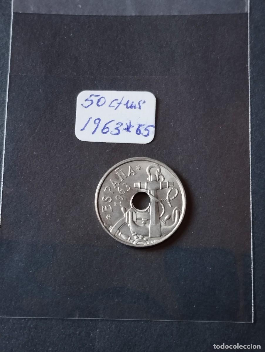 Monedas Franco: MONEDA DE 50 CENTIMOS ESPA&Ntilde;A A&Ntilde;O 1963*65 - LA DE LA FOTO VER TODOS MIS LOTES