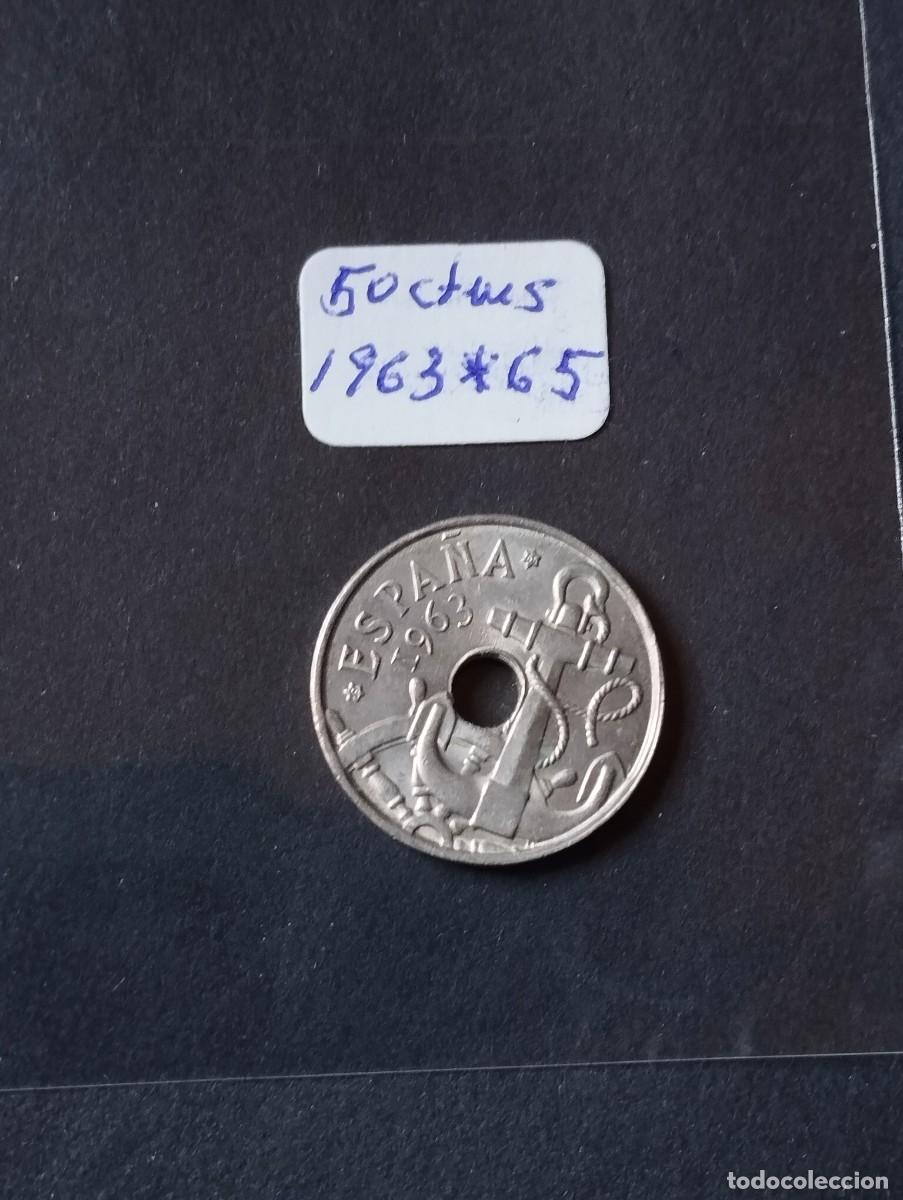 Monedas Franco: MONEDA DE 50 CENTIMOS ESPA&Ntilde;A A&Ntilde;O 1963*65 - LA DE LA FOTO VER TODOS MIS LOTES