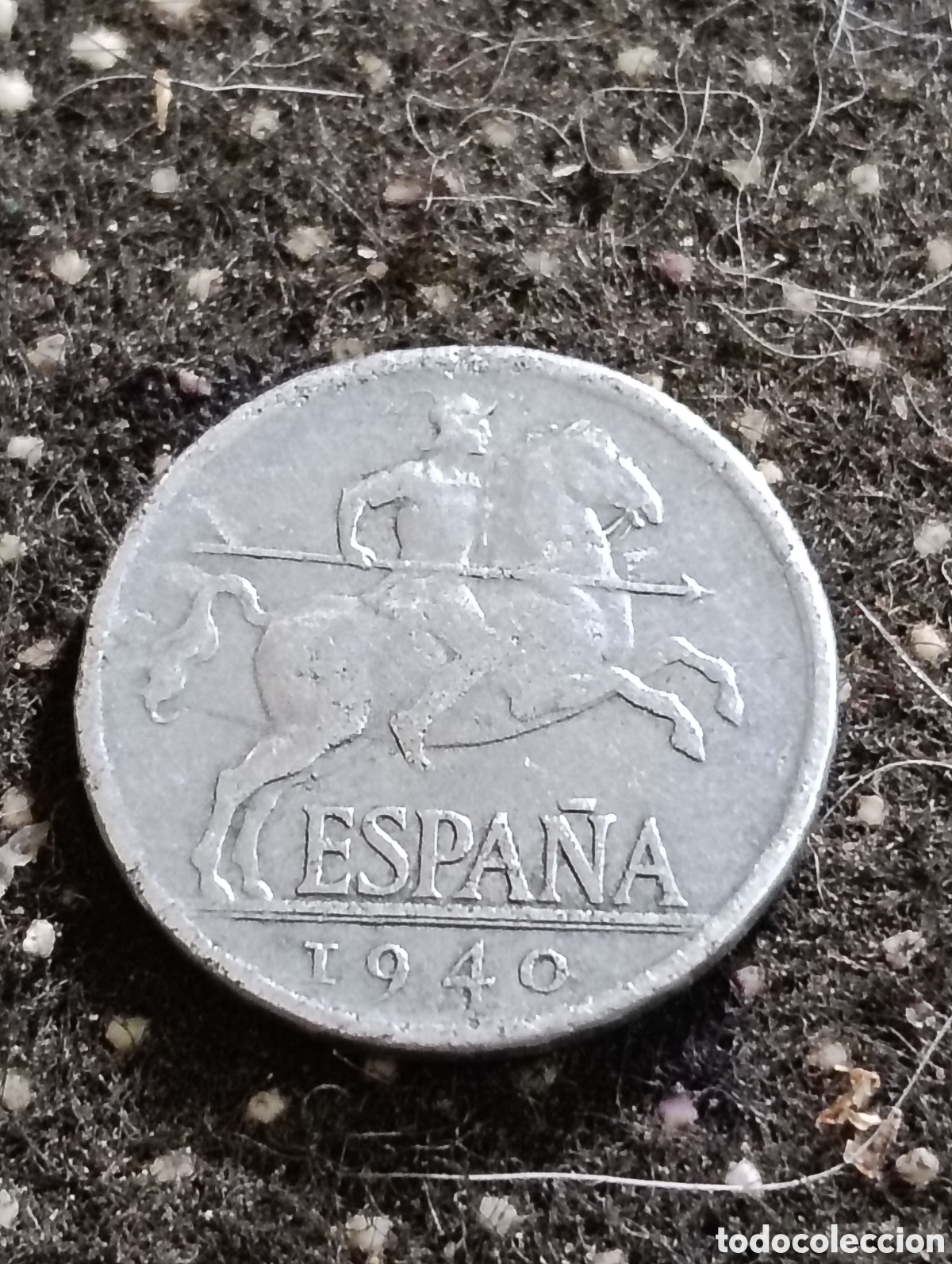Monedas Franco: Moneda de 5 c&eacute;ntimos 194O Estado Espa&ntilde;ol en buen estado.