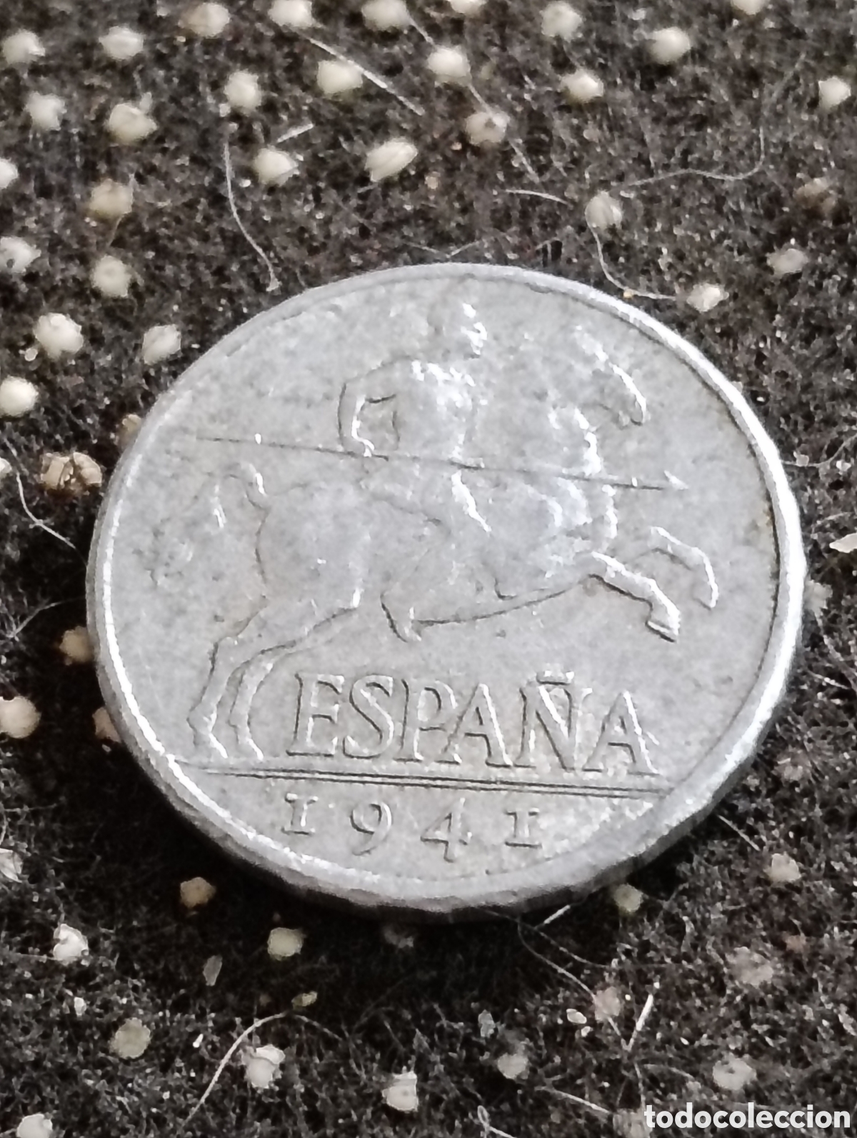 Monedas Franco: Moneda de 5 c&eacute;ntimos 1941 Estado Espa&ntilde;ol en buen estado.