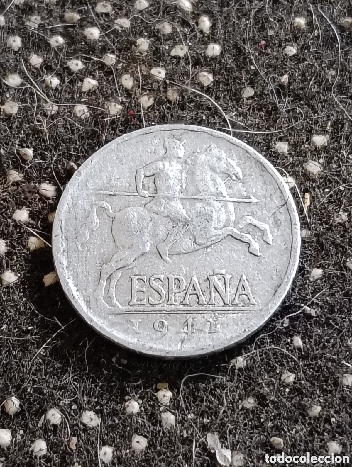 Monedas Franco: Moneda de 5 c&eacute;ntimos 1941 Estado Espa&ntilde;ol en buen estado.