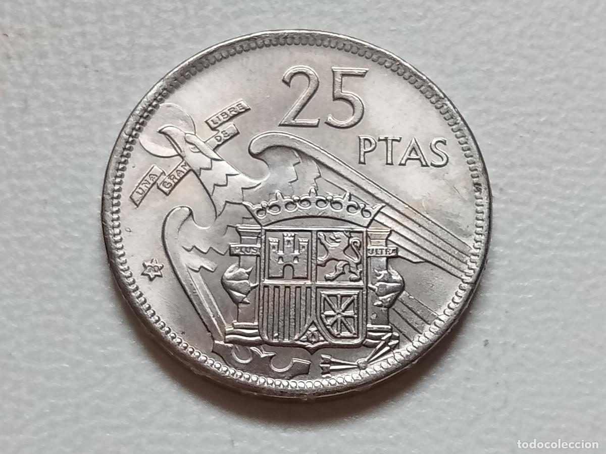 Monedas Franco: ESTADO ESPA&Ntilde;OL 25 PESETAS 1957 *70 SC