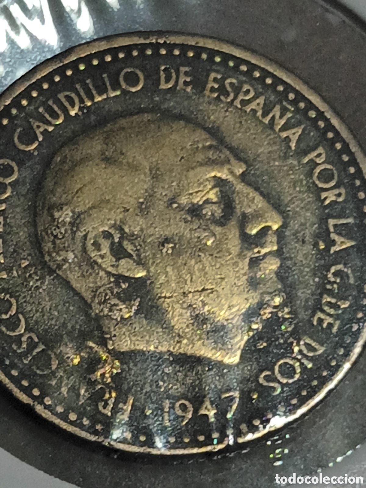 Monedas Franco: MONEDA DE 1 PESETA DE FRANCO 1947*51