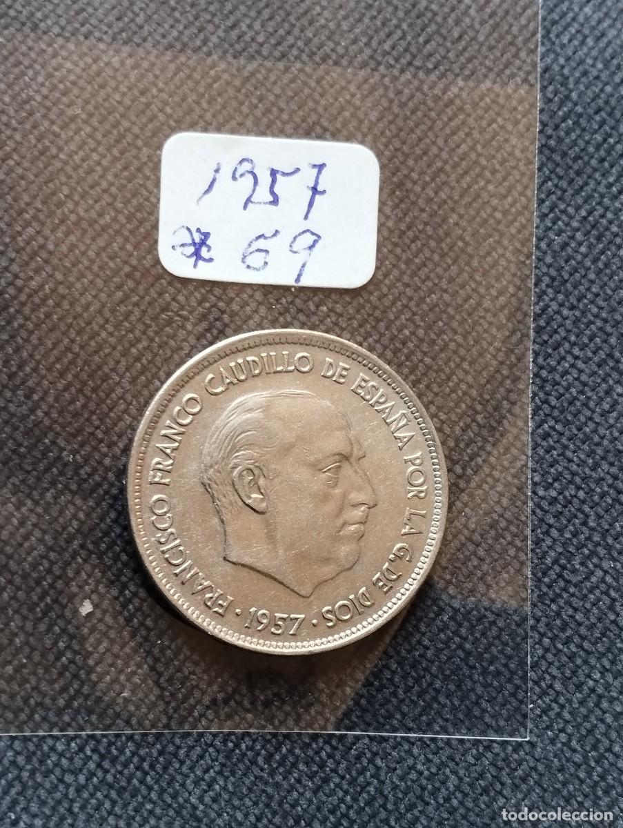 Monedas Franco: MONEDA DE 25 PESETAS DE 1957/ 69 - LA DE LAS FOTOS VER TODOS MIS LOTES