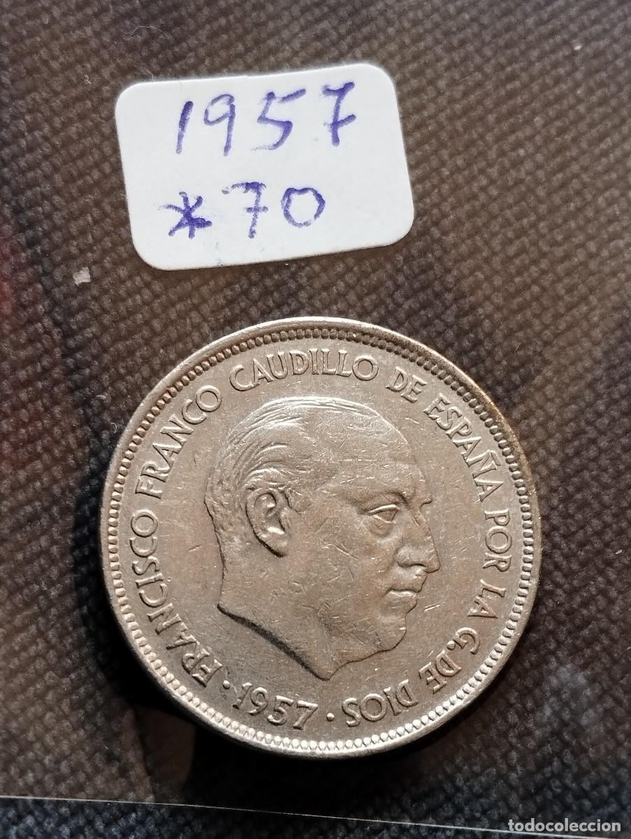 Monedas Franco: MONEDA DE 25 PESETAS DE 1957/ 70 - LA DE LAS FOTOS VER TODOS MIS LOTES