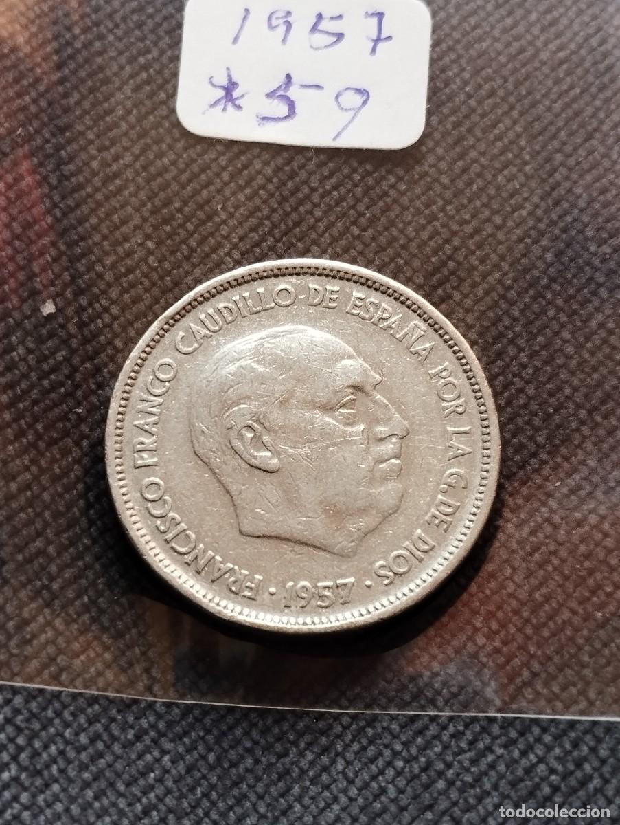 Monedas Franco: MONEDA DE 25 PESETAS DE 1957/ 59 - LA DE LAS FOTOS VER TODOS MIS LOTES