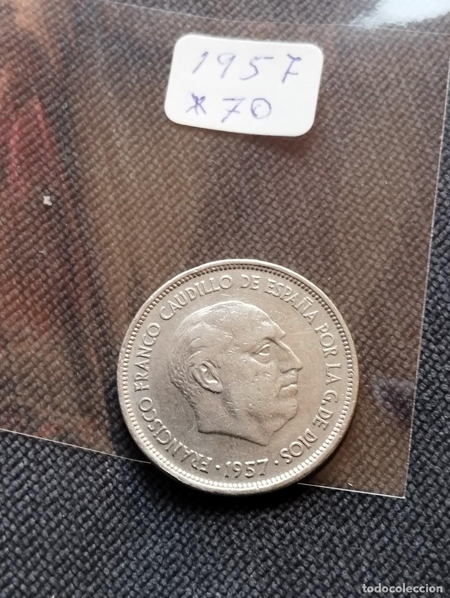 Monedas Franco: MONEDA DE 25 PESETAS DE 1957/ 70 - LA DE LAS FOTOS VER TODOS MIS LOTES
