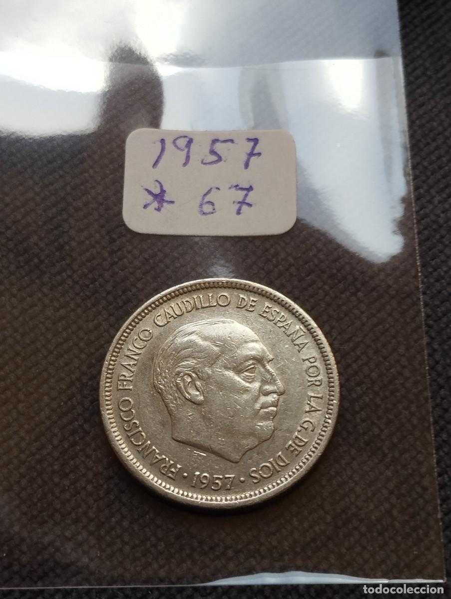 Monedas Franco: MONEDA DE 5 PESETAS DE 1957/ 67 - LA DE LAS FOTOS VER TODOS MIS LOTES