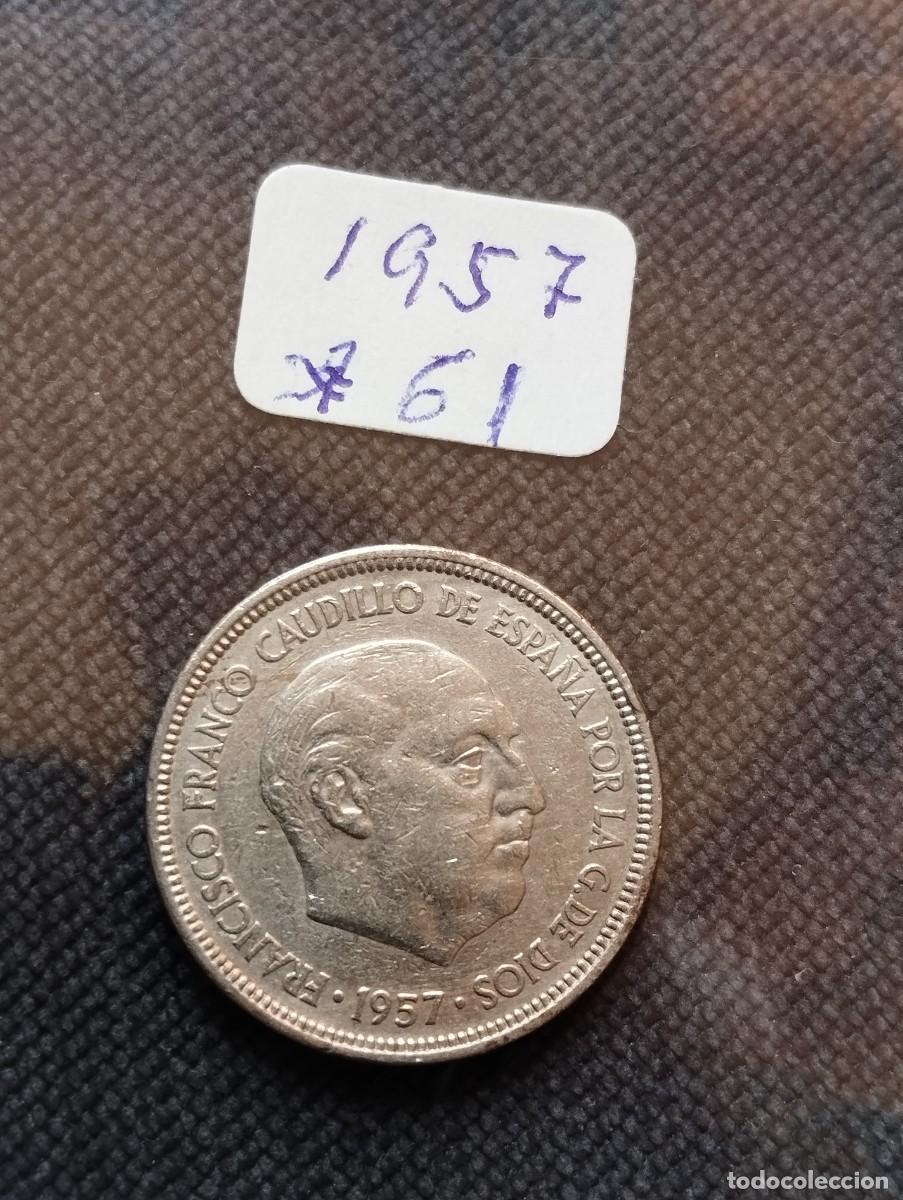 Monedas Franco: MONEDA DE 5 PESETAS DE 1957/ 61 - LA DE LAS FOTOS VER TODOS MIS LOTES