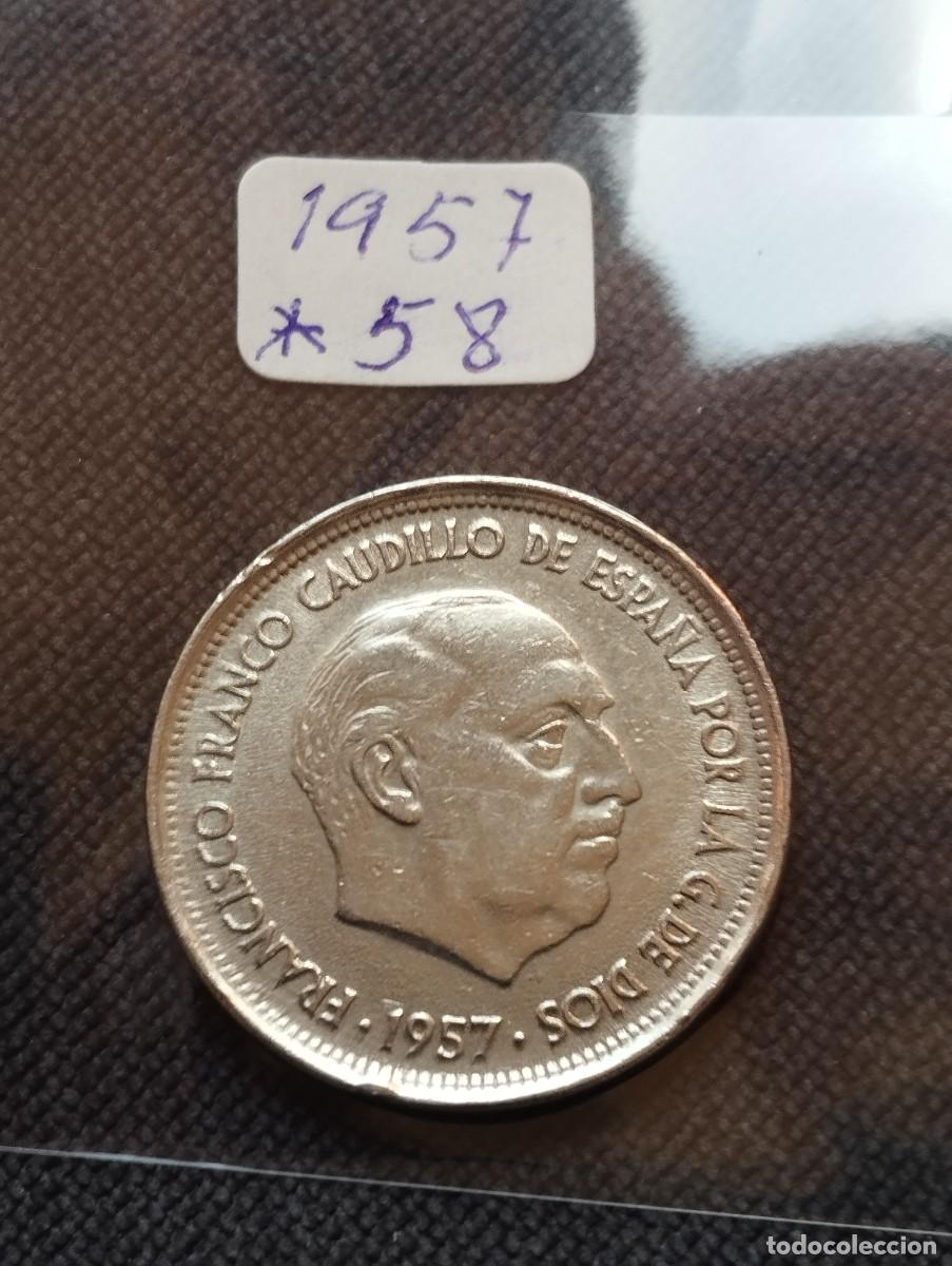 Monedas Franco: MONEDA DE 50 PESETAS DE 1957/ 58 - LA DE LAS FOTOS VER TODOS MIS LOTES