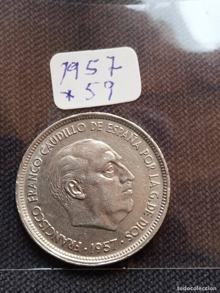 Monedas Franco: MONEDA DE 50 PESETAS DE 1957/ 59 - LA DE LAS FOTOS VER TODOS MIS LOTES