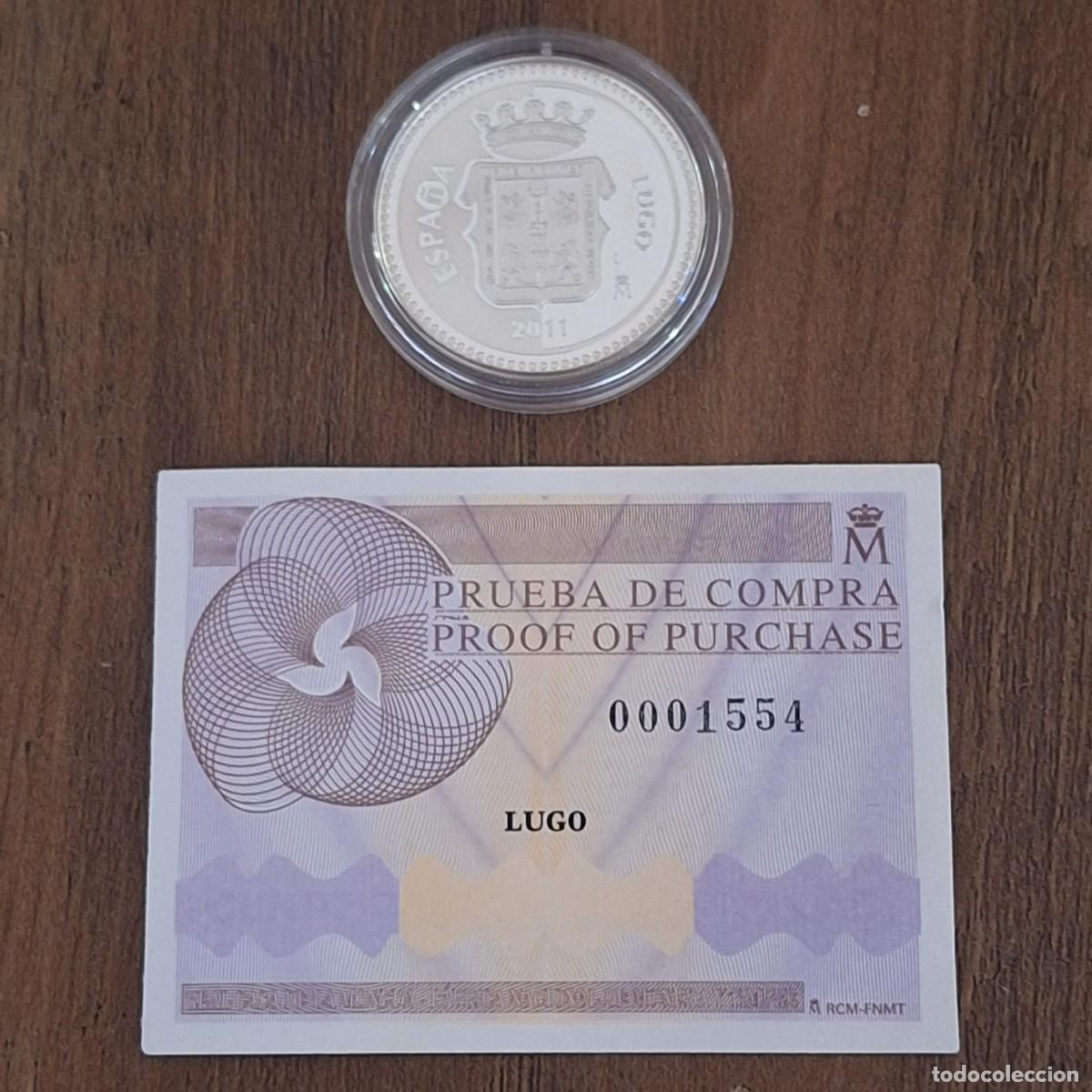 Monedas Franco: Moneda de 5&euro; de plata Lugo 2011 (Proof)
