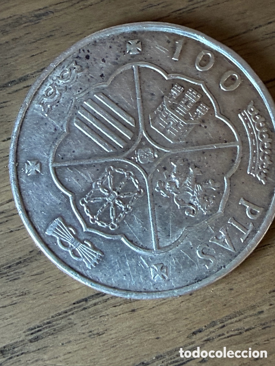 Monedas Franco: Moneda de 100 Pesetas de Plata. A&ntilde;o 1966 Estrella 1970