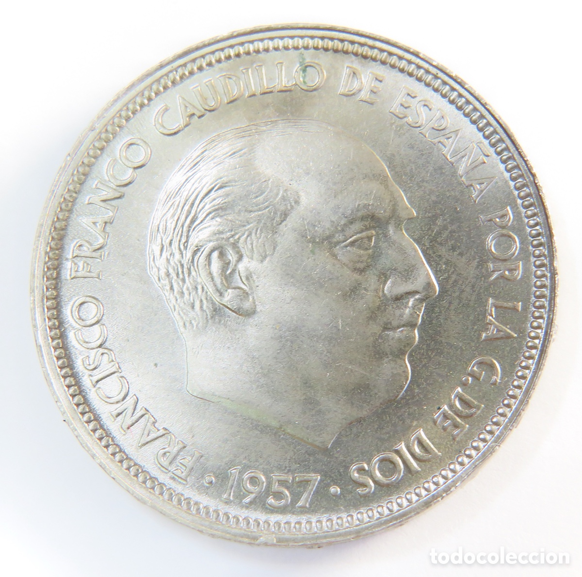 Monedas Franco: 50 Pesetas 1957 60 Sin Circular SC | Franco | Brillo Original Espectacular