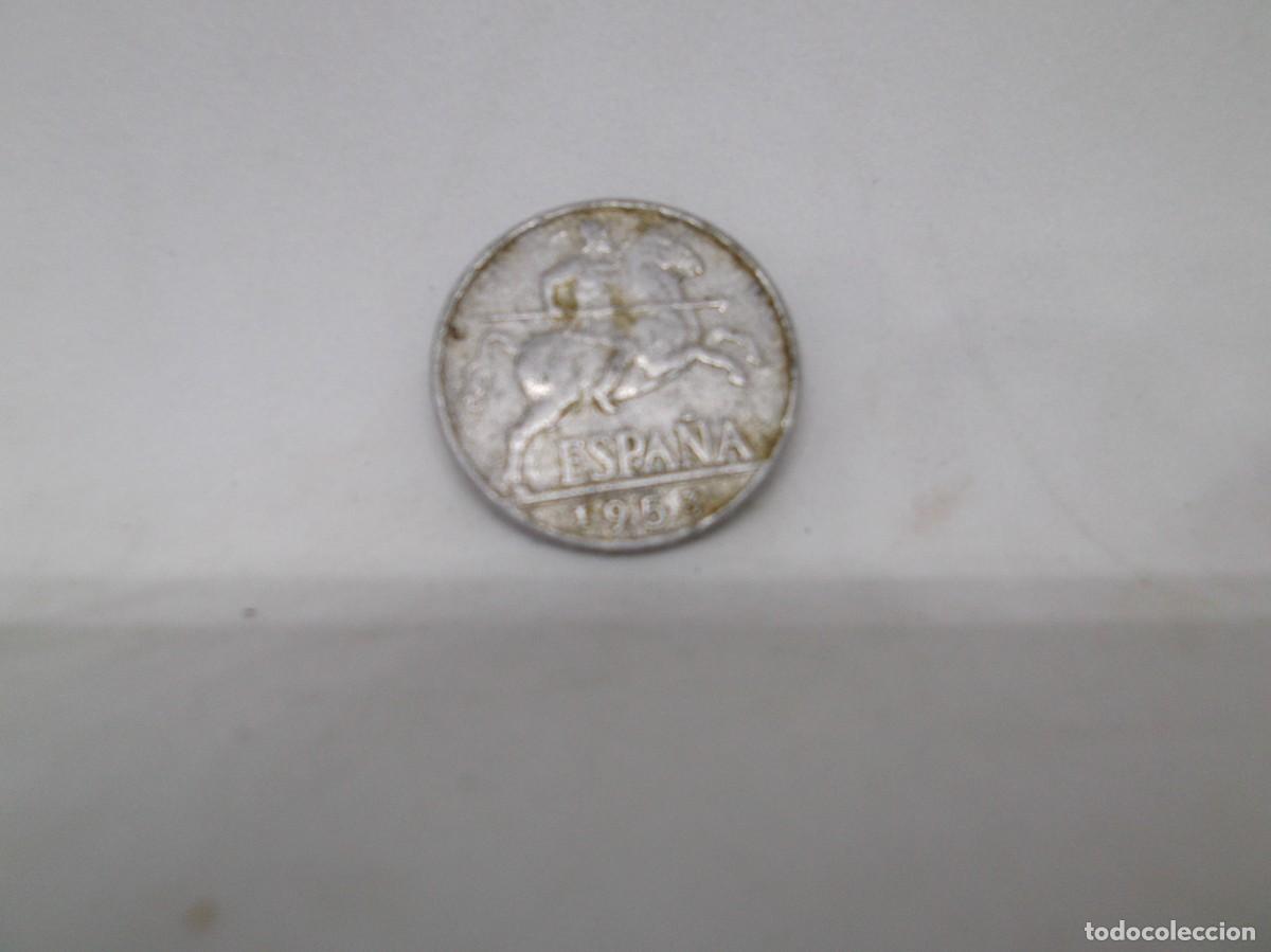 Monedas Franco: Espa&ntilde;a 1953 de 10 centimos (soldado ibero a caballo)