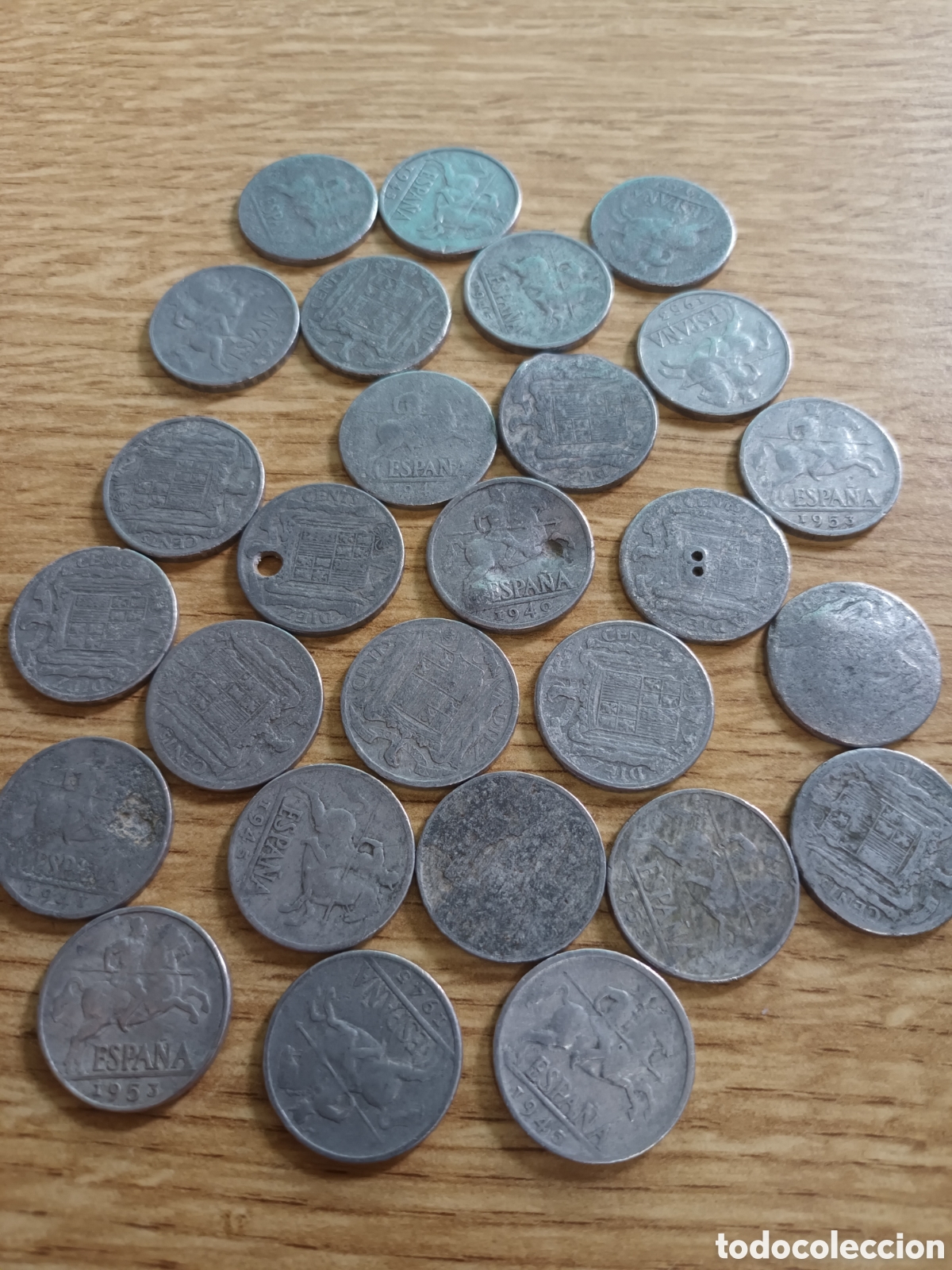 Monedas Franco: LOTE DE 27 MONEDAS DE 10 C&Eacute;NTIMOS DE FRANCO DISTINTAS FECHAS