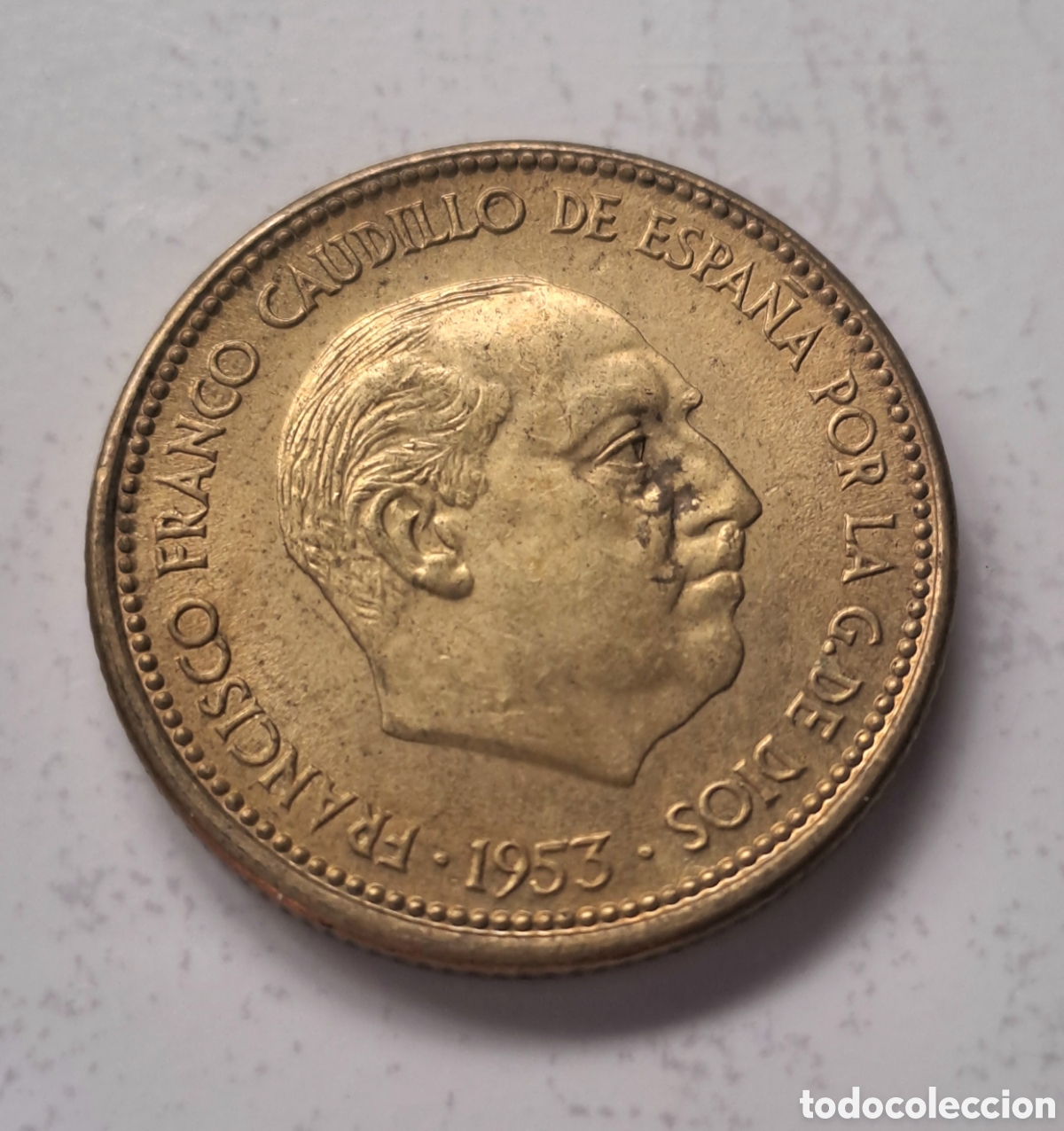 Monedas Franco: Pesetas errores sin circular - Foto 5