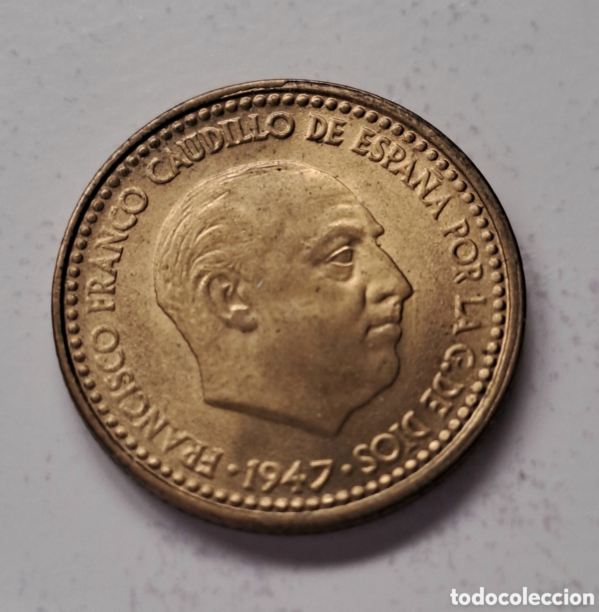 Monedas Franco: Pesetas errores sin circular - Foto 3