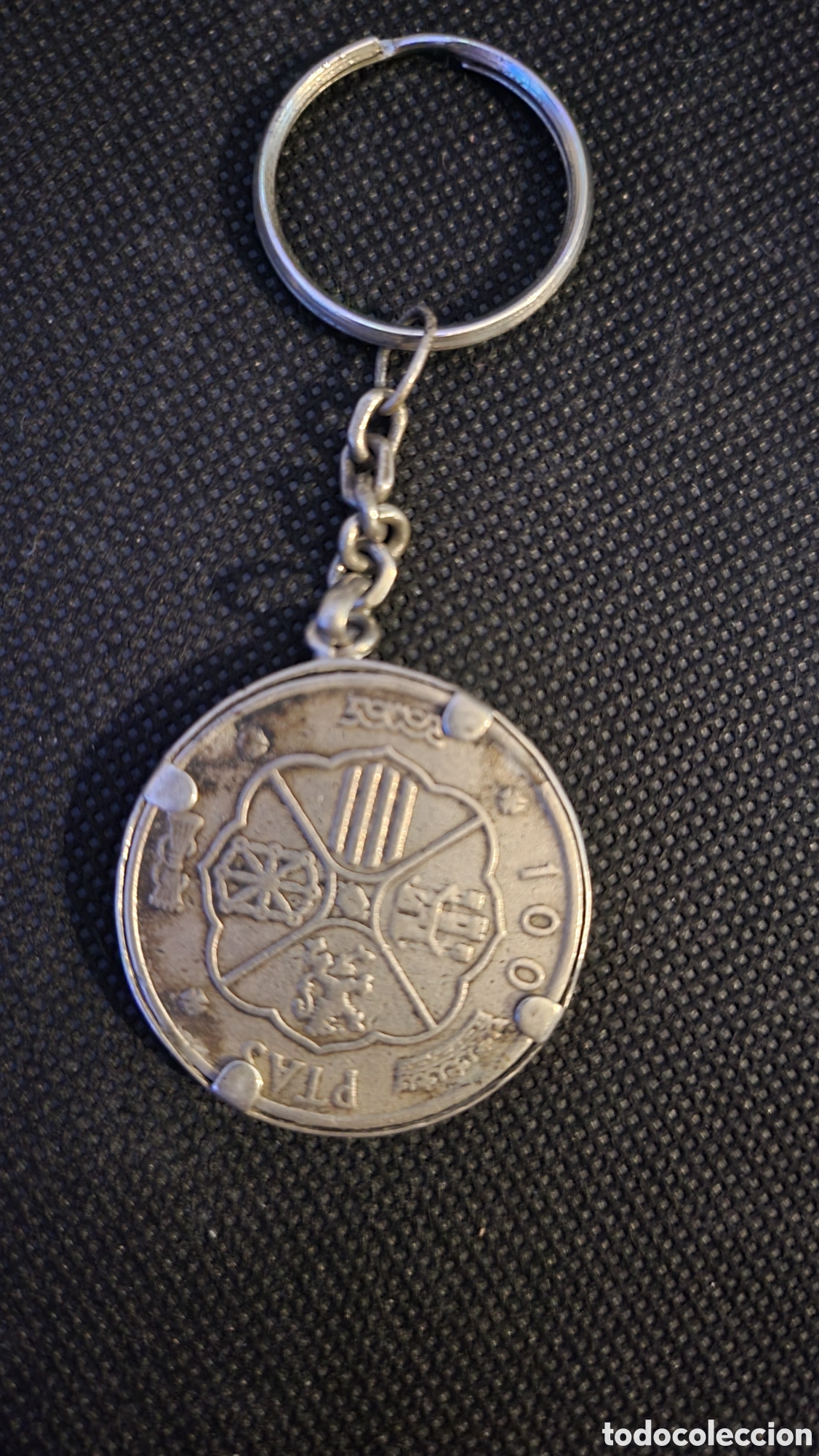 Monedas Franco: Llavero y moneda de plata - Foto 2