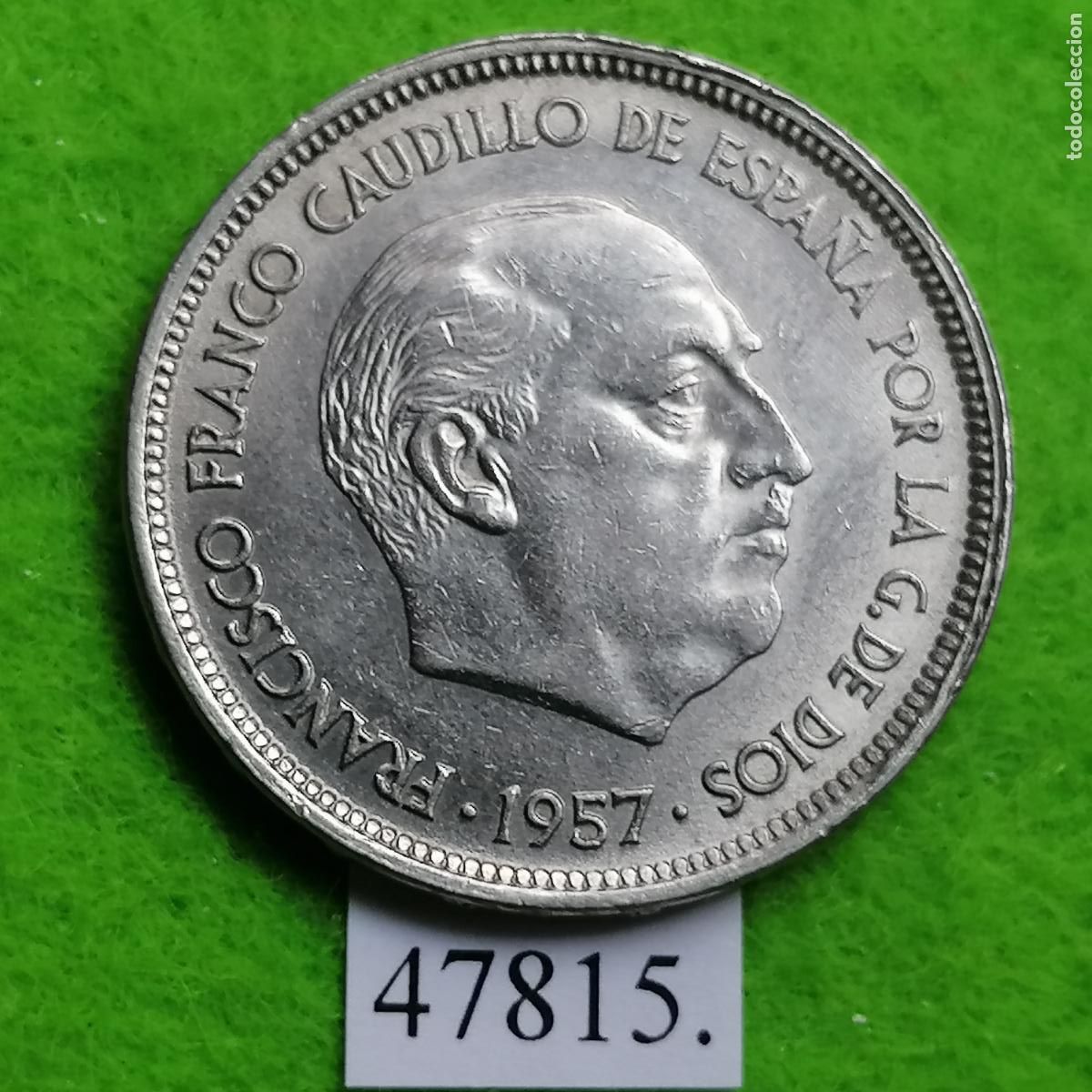 Monedas Franco: Espa&ntilde;a 50 pesetas 1957 58, Franco