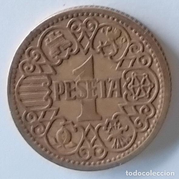 Monedas Franco: Espa&ntilde;a 1 peseta 1944