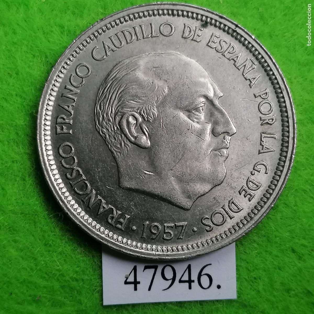 Monedas Franco: Espa&ntilde;a 50 pesetas 1957-60, Franco