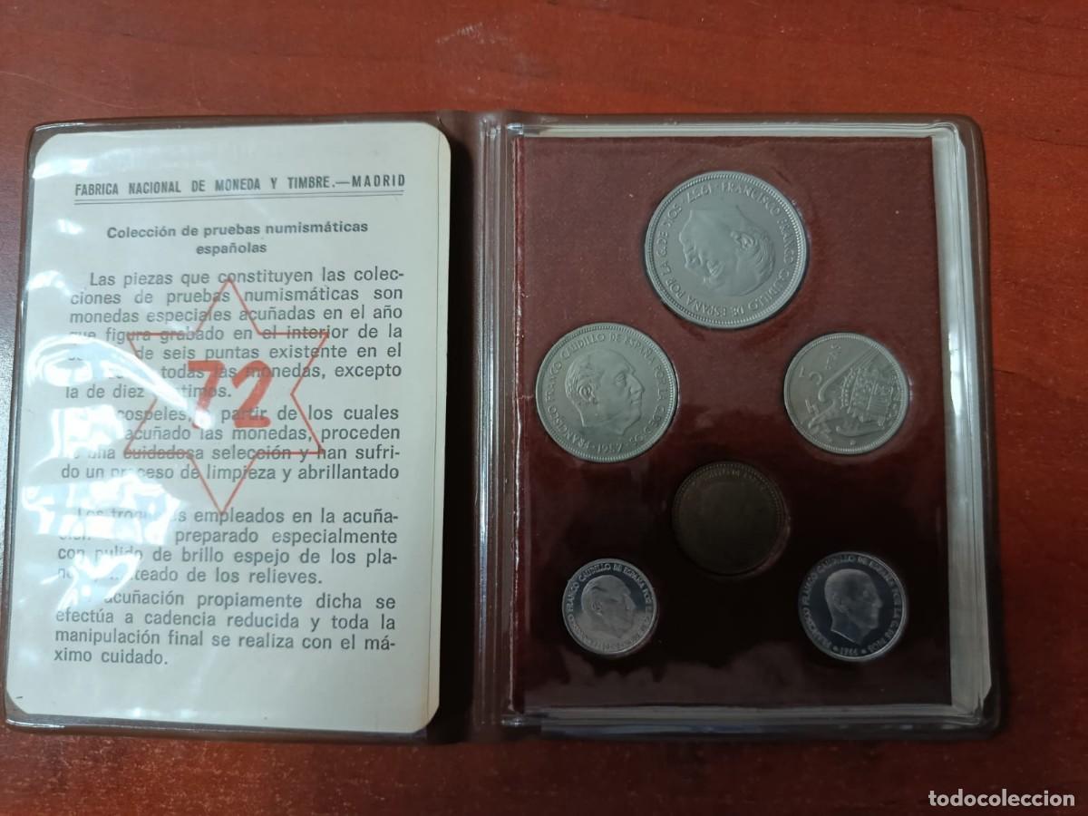 Monedas Franco: FRANCO 1972. COLECCION PRUEBAS NUMISM&Aacute;TICAS FNMT. NUEVA SIN CIRCULAR