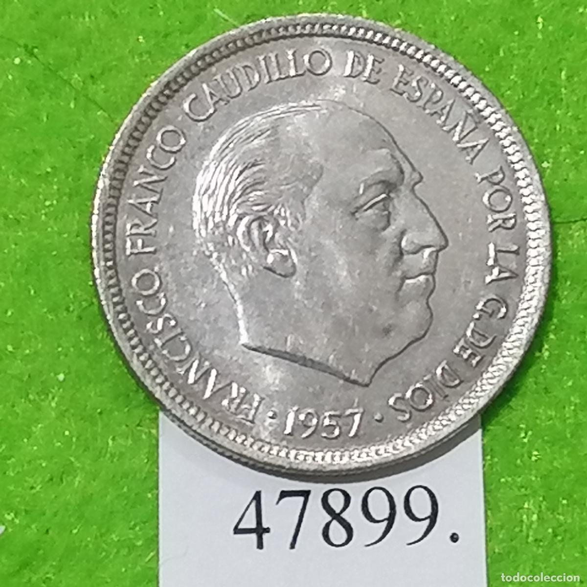 Monedas Franco: Espa&ntilde;a 5 pesetas 1957 74, Franco