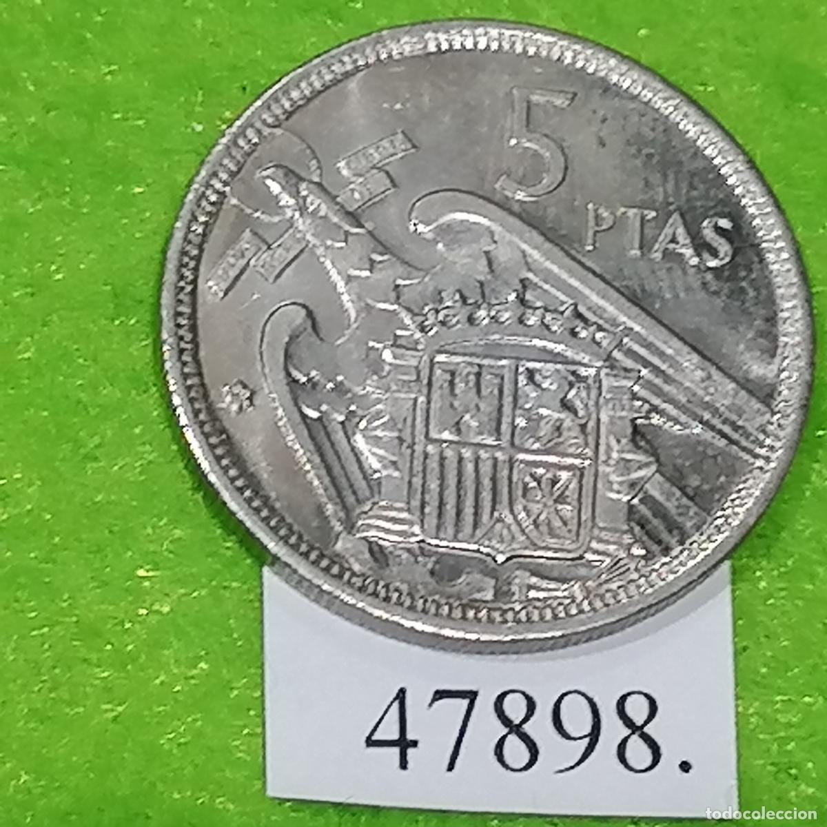 Monedas Franco: Espa&ntilde;a 5 pesetas 1957 74, Franco