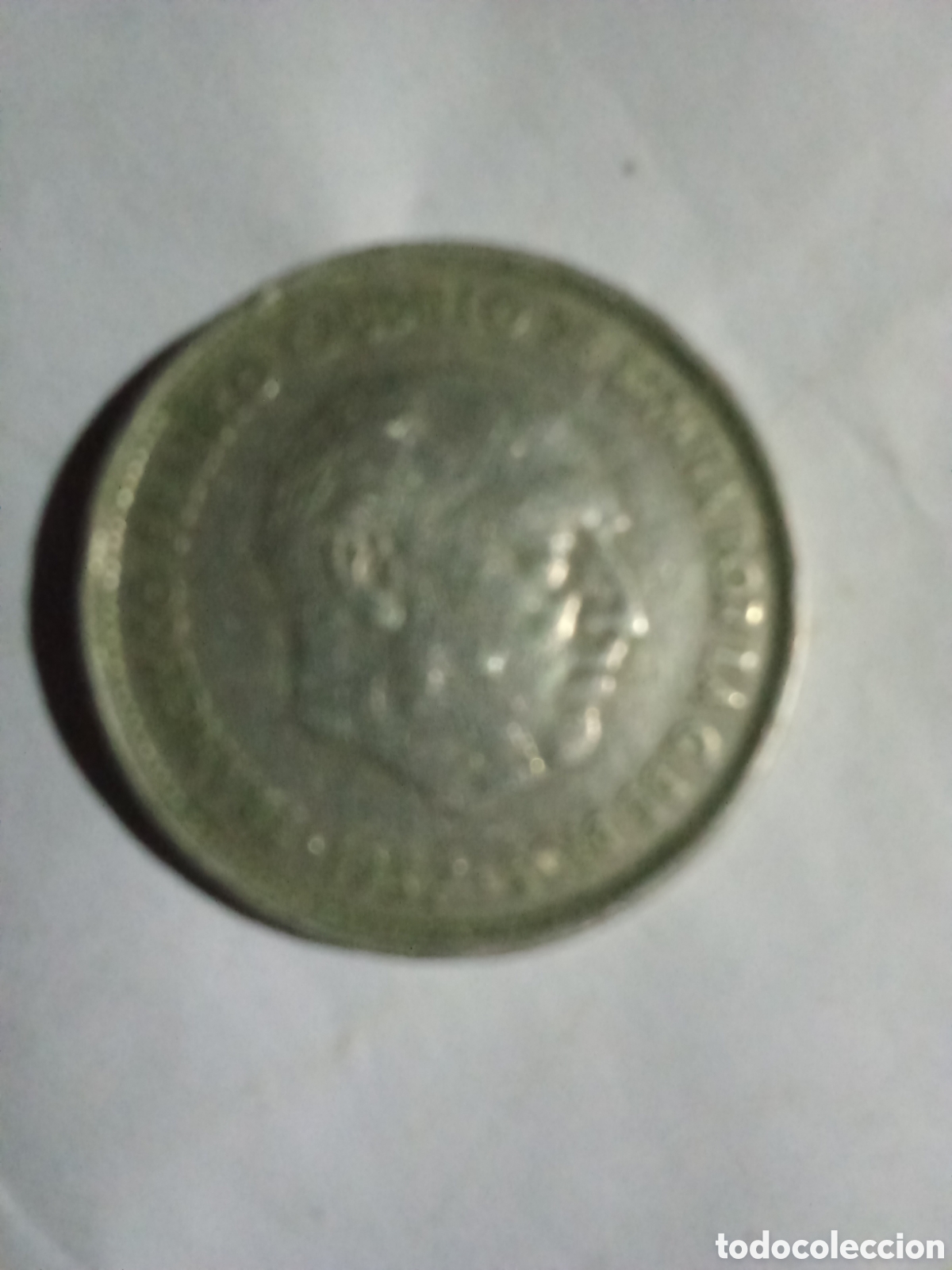 Monedas Franco: 25 pesetas de 1957 estrella BA