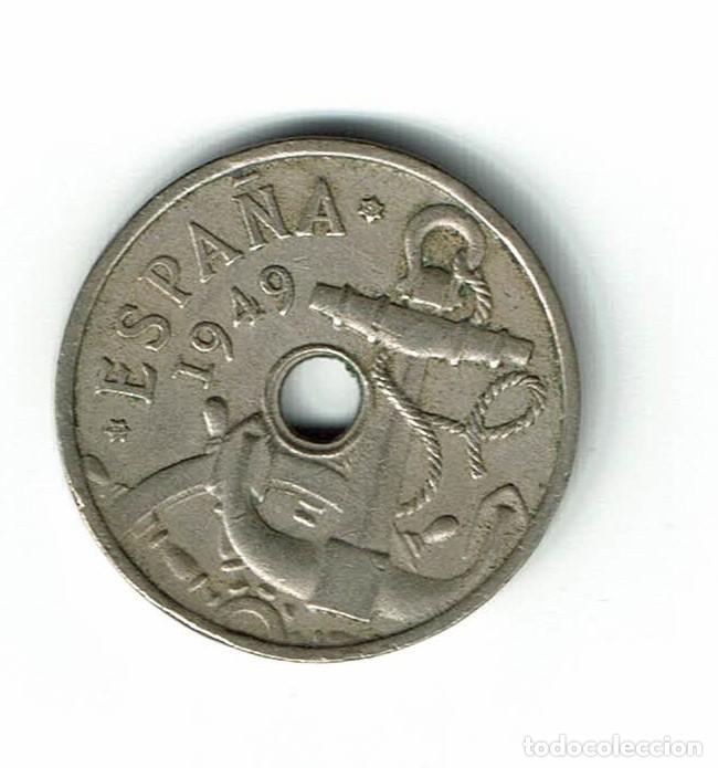 Monedas Franco: 50 C&Eacute;NTIMOS 1949-51 - ESPA&Ntilde;A - FRANCO - ESTADO ESPA&Ntilde;OL