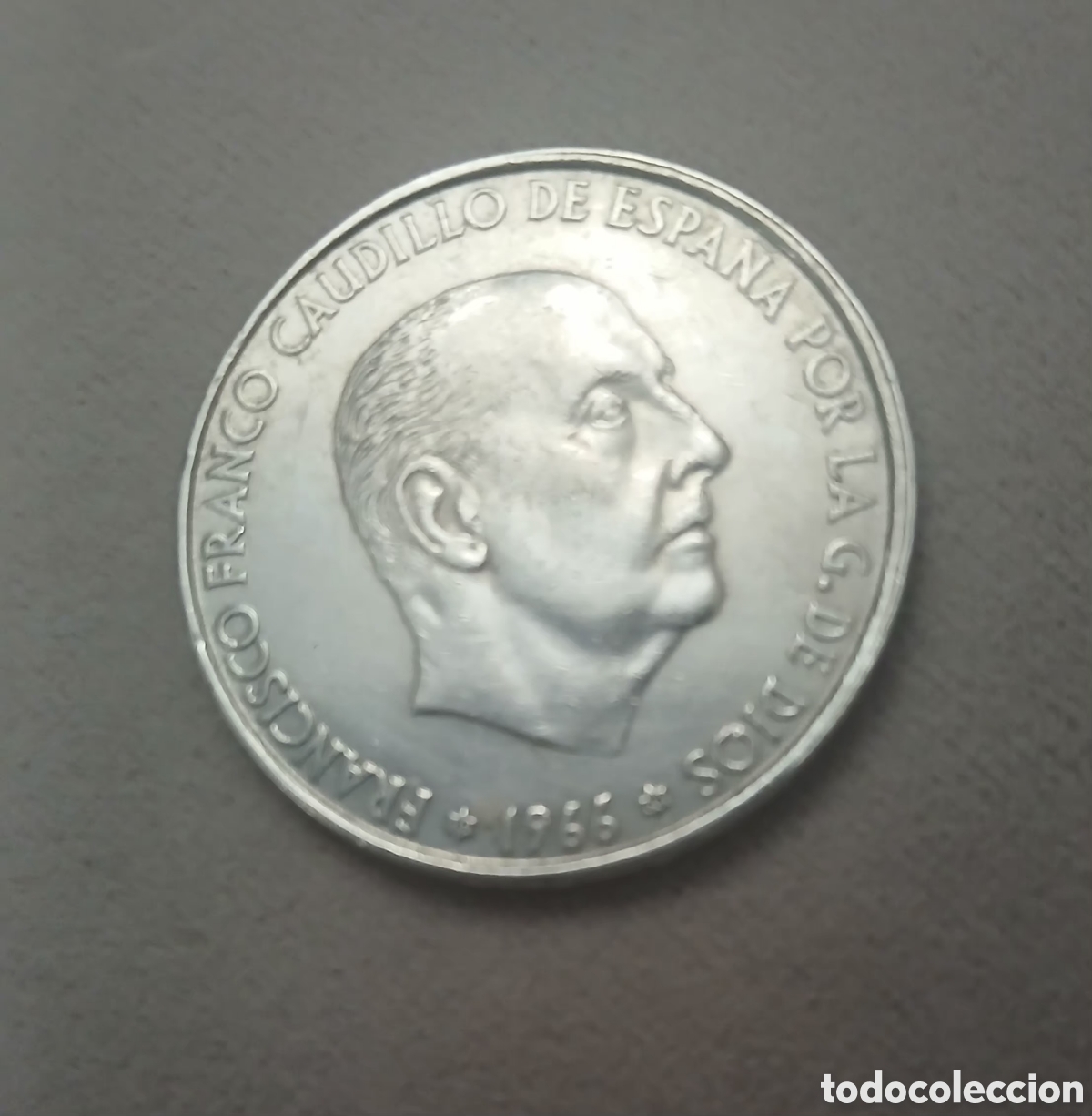 Monedas Franco: MONEDA DE PLATA 100 PESETAS DE FRANCO 1966