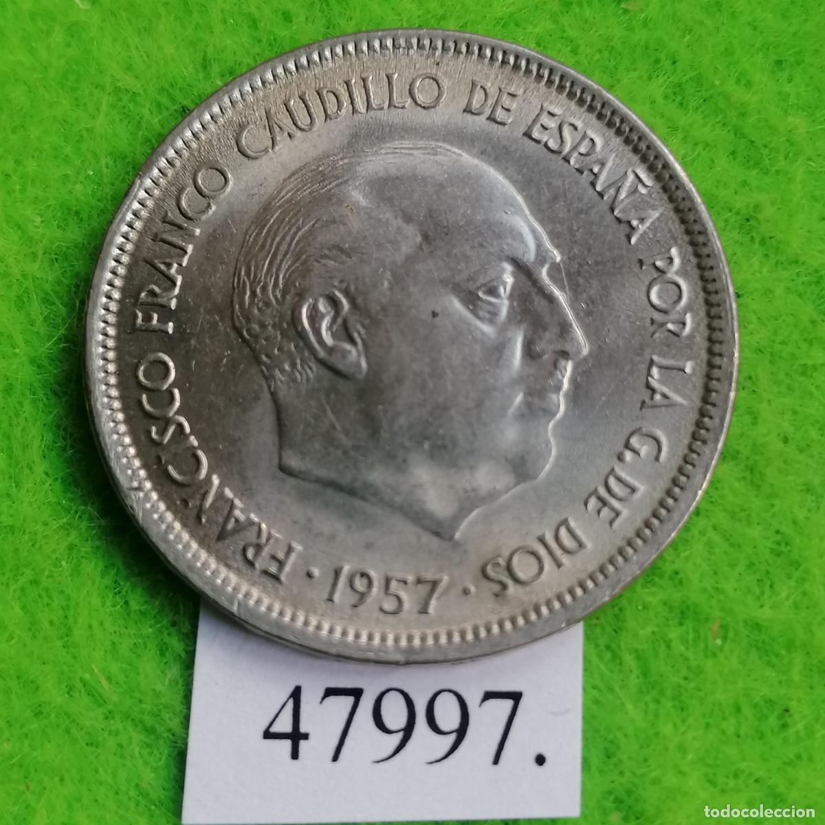 Monedas Franco: Espa&ntilde;a 25 pesetas 1957 68, Franco