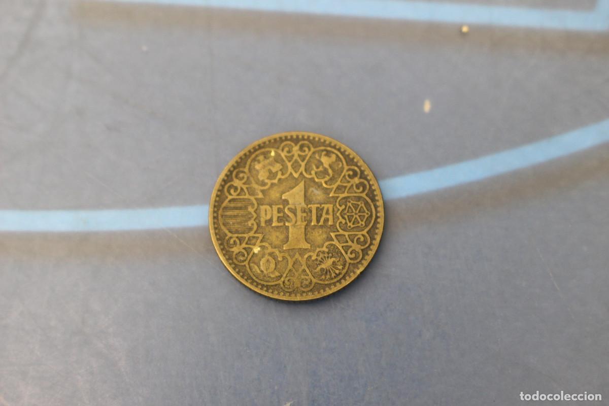 Monedas Franco: 17. Moneda de 1 peseta 1944